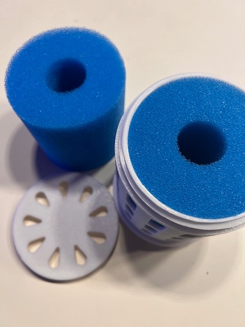 Ti3DoX Filter BLUESPONGE für MSpa Whirlpools – Ersatz für herkömmliche Filterkartuschen