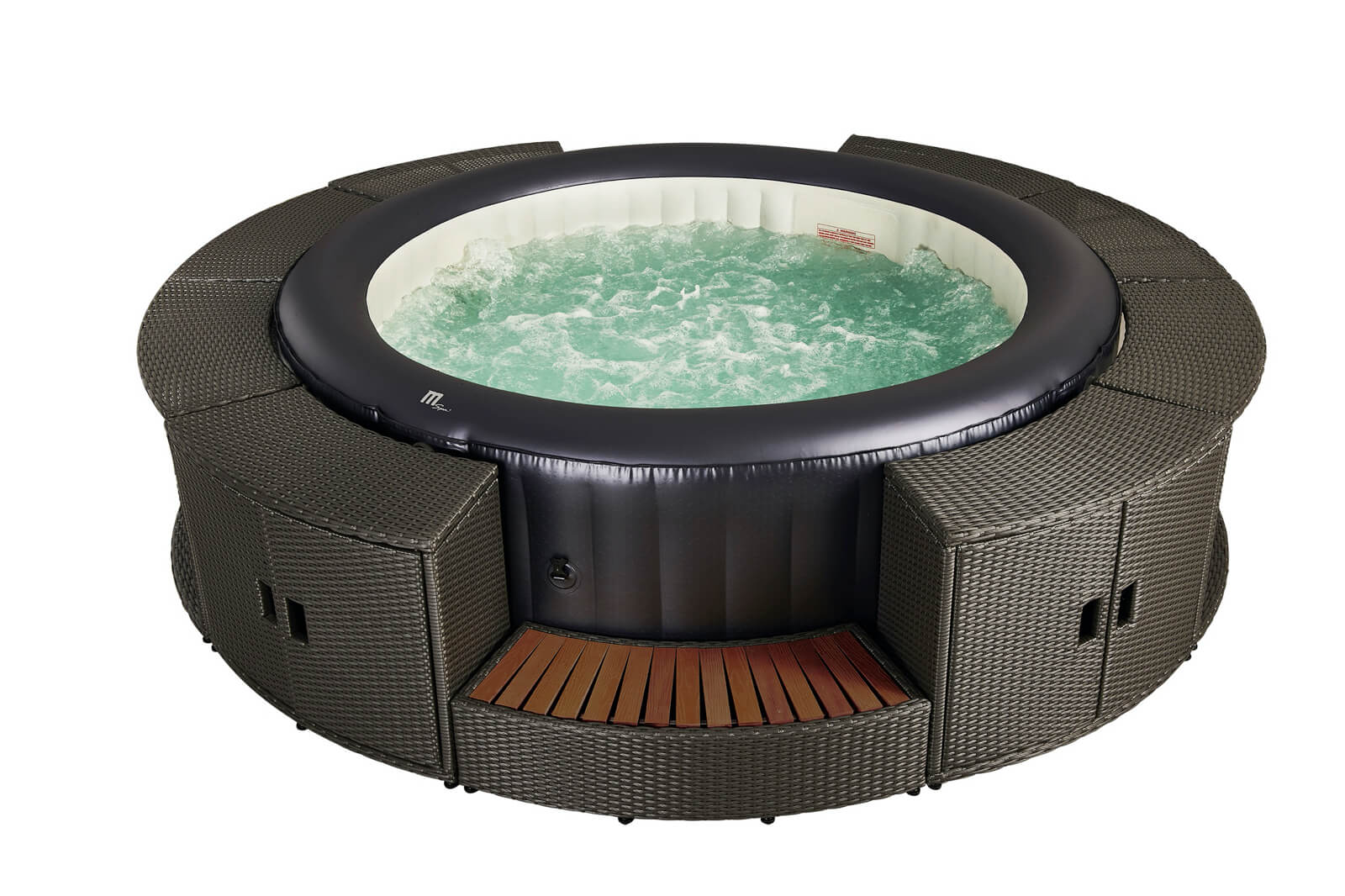 MSpa Muse  Whirlpool Carlton M-CA061 aufblasbar für 6 Personen - Indoor + Outdoor-Whirlpool