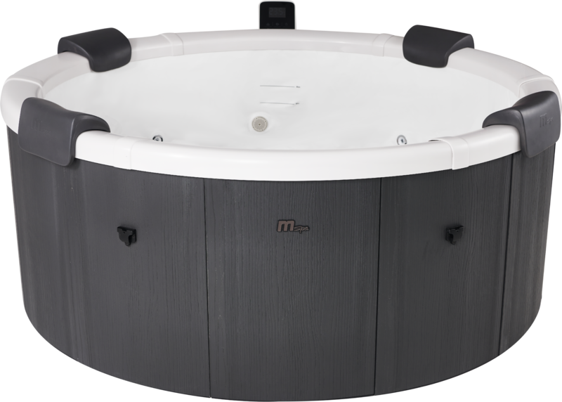 MSpa Whirlpool DENVER 2026 inkl. App, LED, 8 Hydromassagedüsen, 130 Luftdüsen