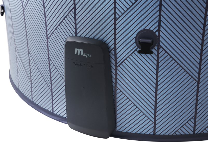 MSpa Whirlpool TIDAL ECO 2026 inkl. App + Hydromassagedüsen & 138 Luftdüsen - 173 cm