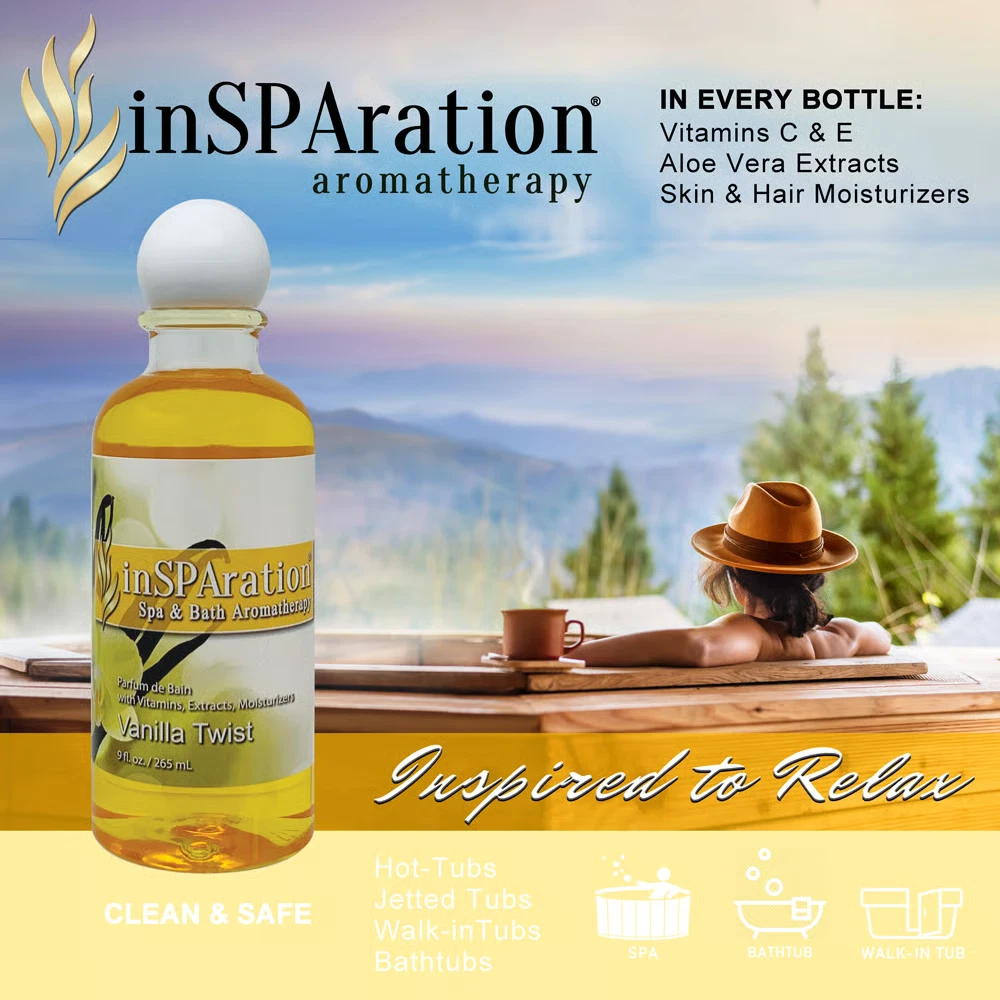 InSPAration Whirlpool-Duft VANILLA TWIST (Vanille) Aromatherapie