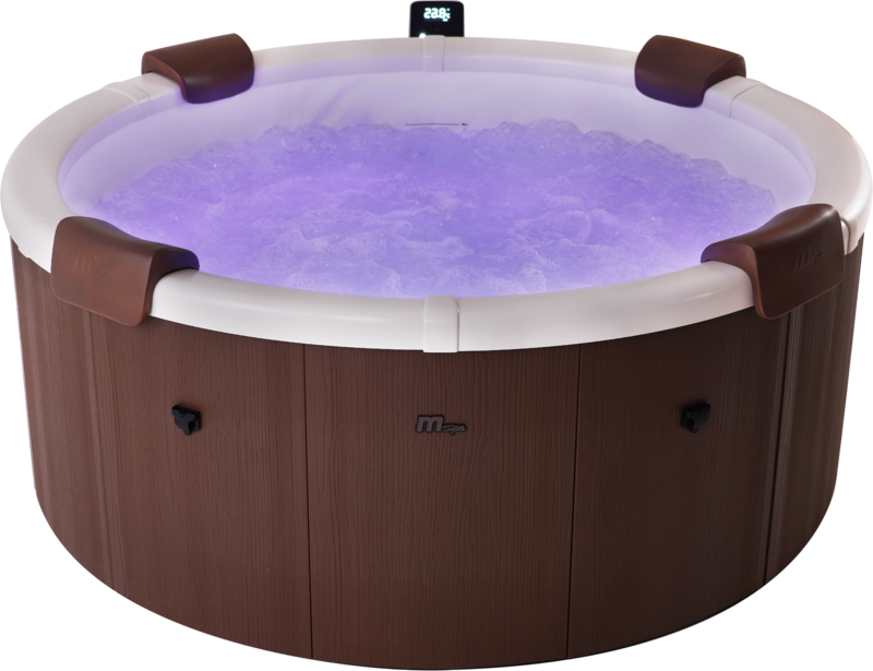 MSpa Whirlpool NEU ROVA 2026 inkl. App, LED, 8 Hydromassagedüsen, 130 Luftdüsen