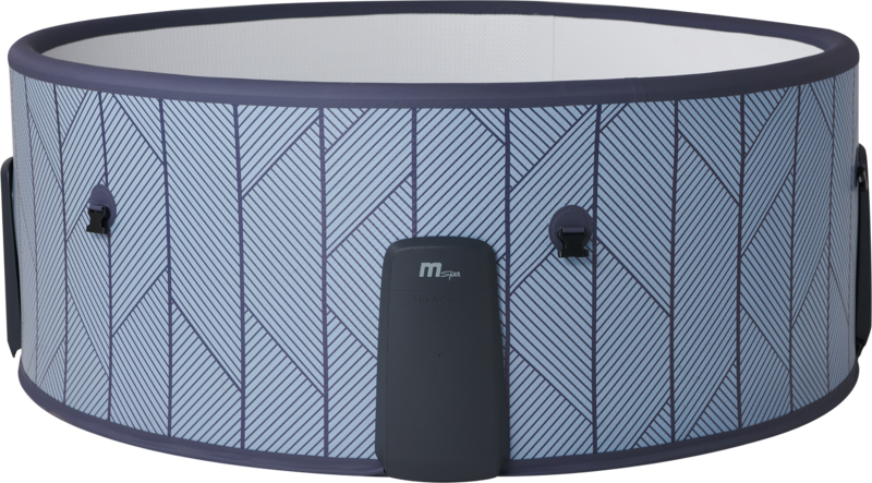 MSpa Whirlpool TIDAL ECO 2026 inkl. App + Hydromassagedüsen & 138 Luftdüsen - 173 cm