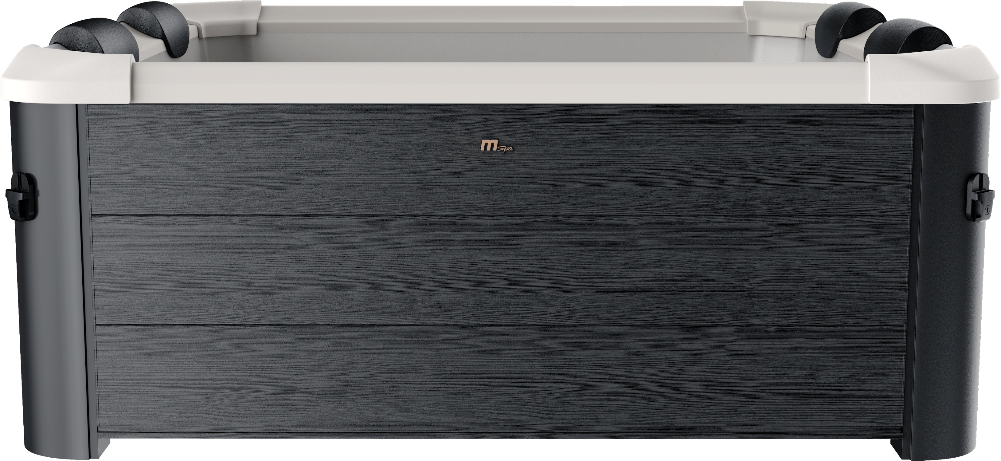 MSpa Whirlpool OSLO PLUS XXL 180 x 180 cm - NEUSTES Modell 2025 - inkl. WiFi, LED, UVC