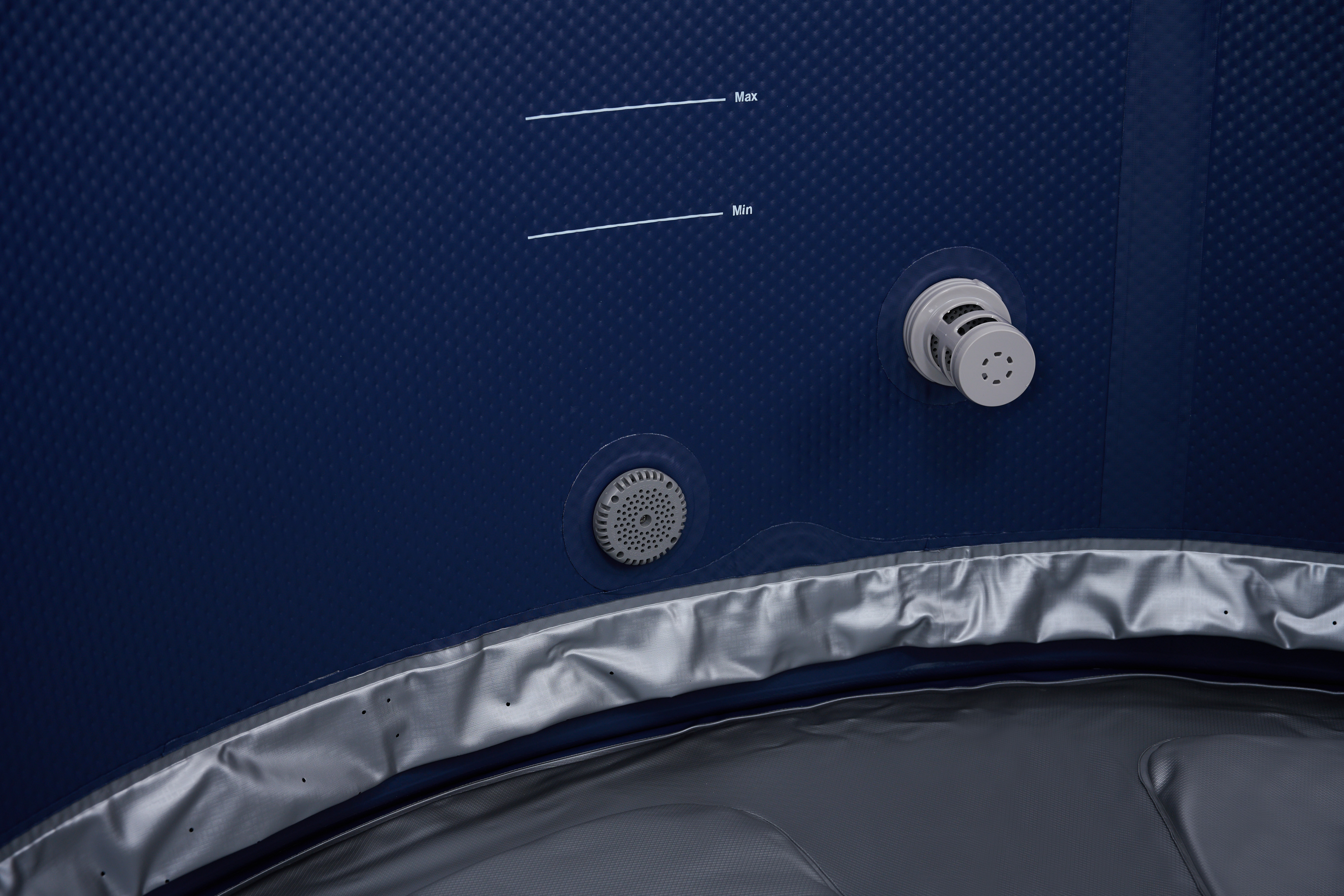 NEU! MSpa Whirlpool FRAME NAVAL 2022 inkl. APP-Steuerung DROP-STITCH Indoor & Outdoor Pool