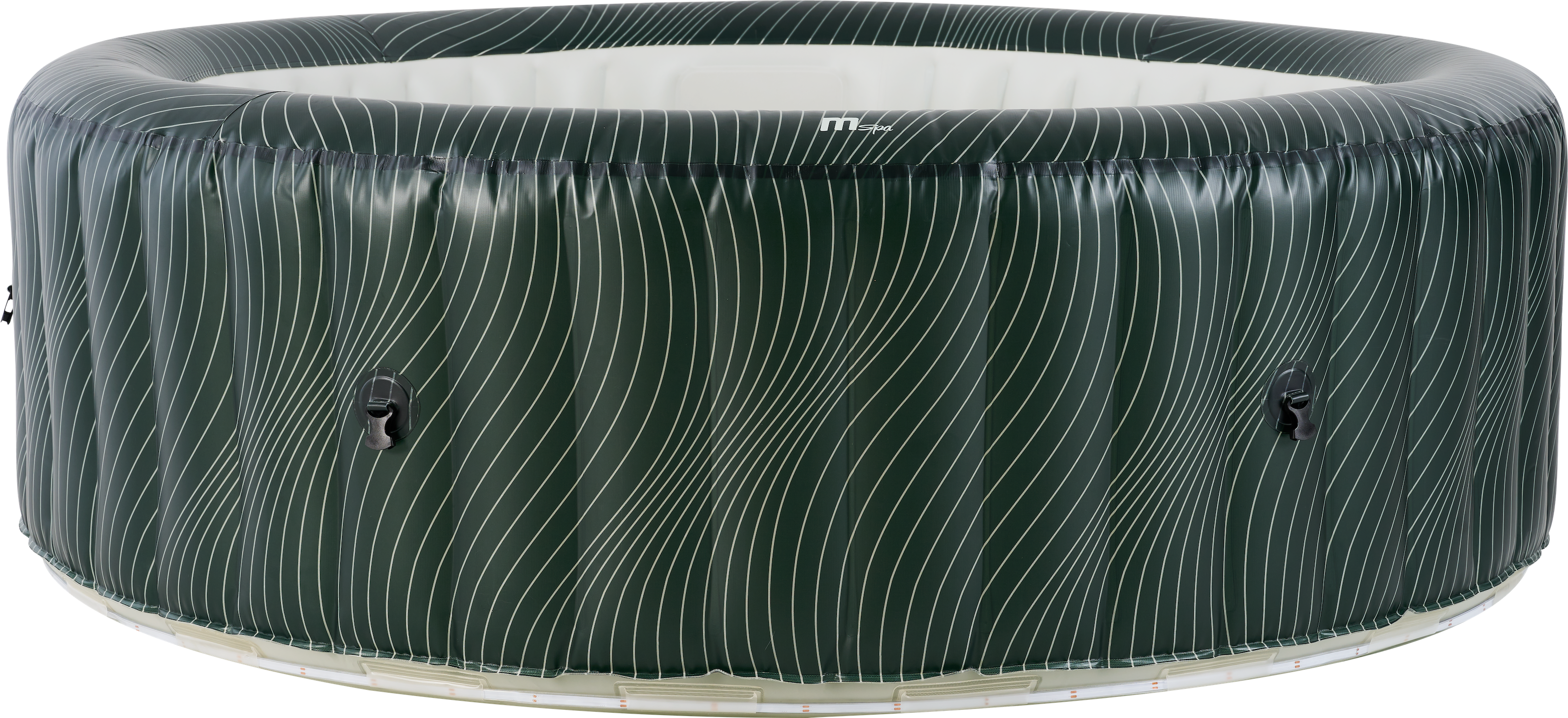 MSPA aufblasbarer Whirlpool METEOR neustes Modell 2027 inkl. UVC / LED / 164 Luftdüsen - Outdoor Pool XXL 6 Personen