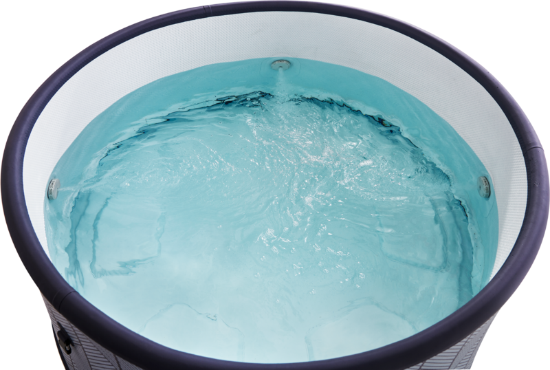 MSpa Whirlpool TIDAL ECO 2026 inkl. App + Hydromassagedüsen & 138 Luftdüsen - 173 cm