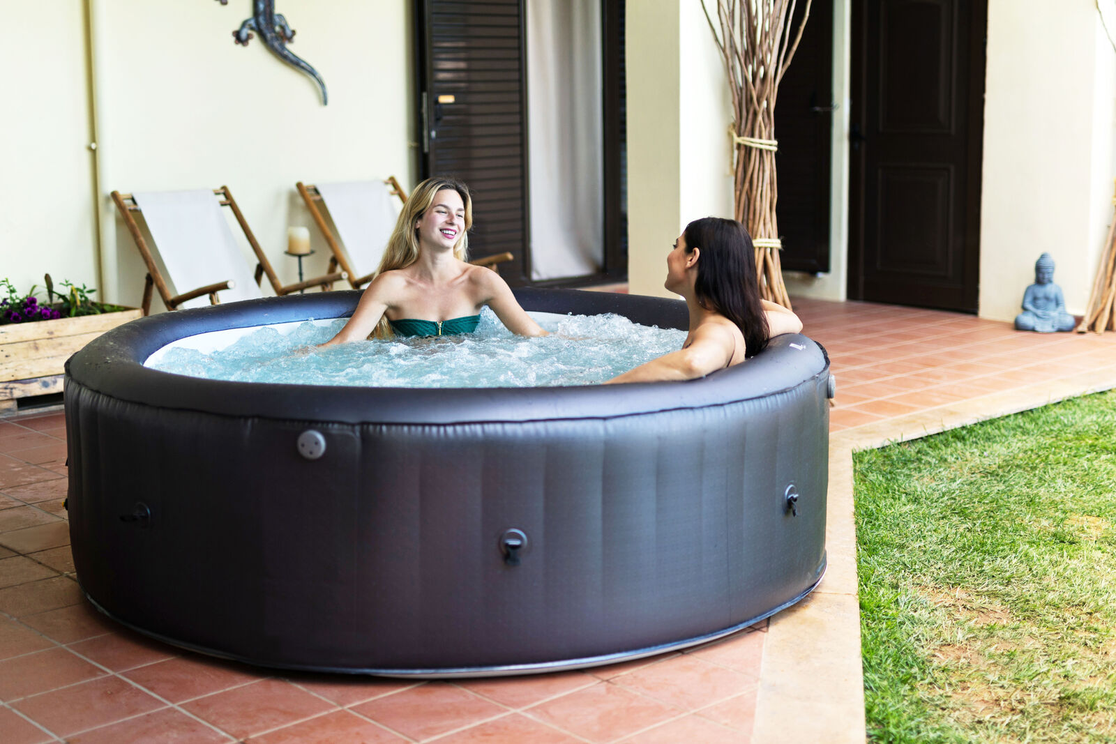 MSpa Muse  Whirlpool Carlton M-CA061 aufblasbar für 6 Personen - Indoor + Outdoor-Whirlpool