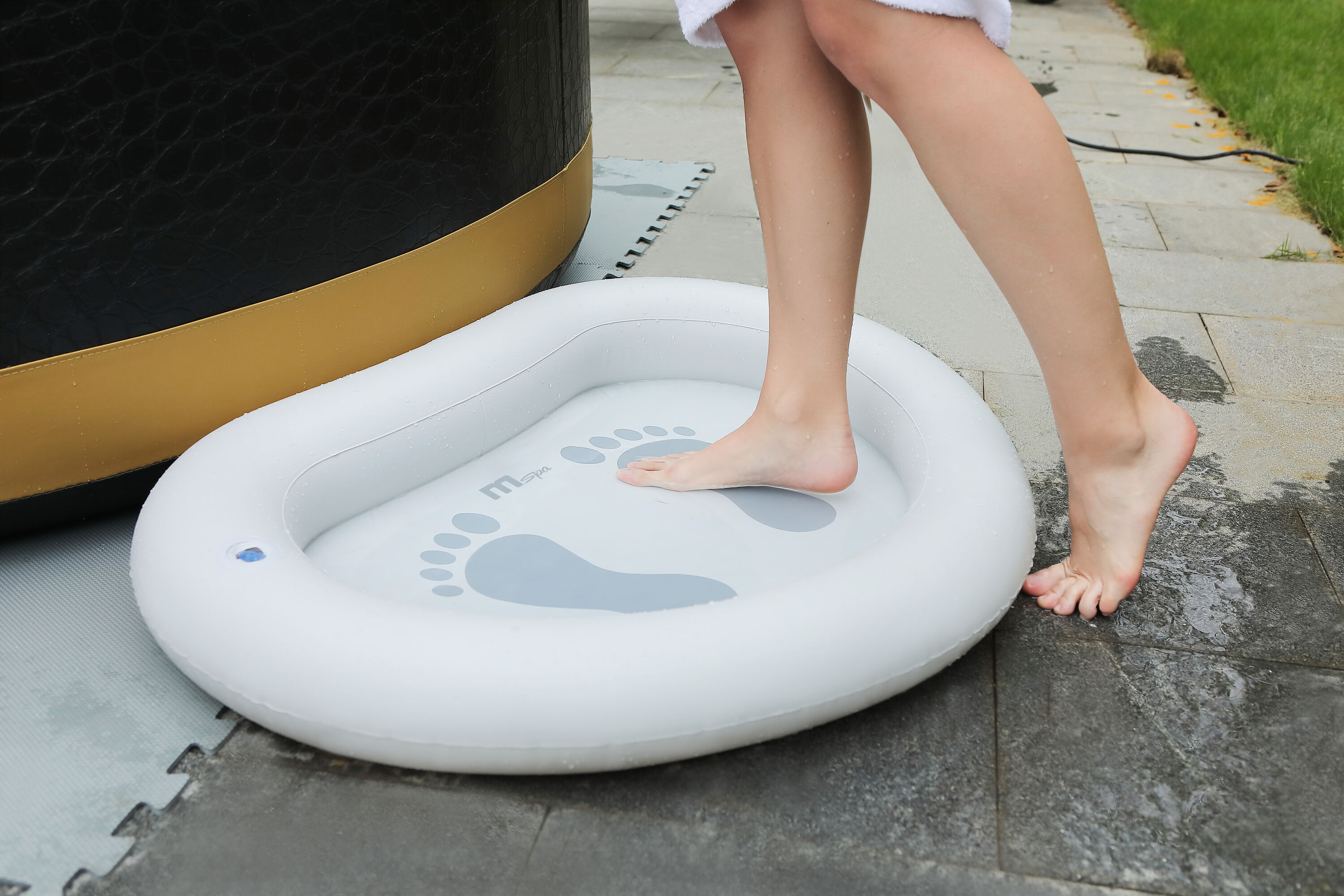MSpa Fußbad aufblasbar Fußwanne Fußbecken für Whirlpool