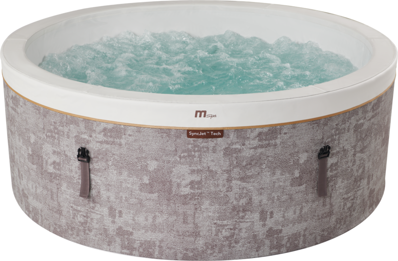 MSpa Whirlpool COCOON ECO 2026 inkl. App + Hydromassagedüsen, 130 Luftdüsen , UVC - 180 cm