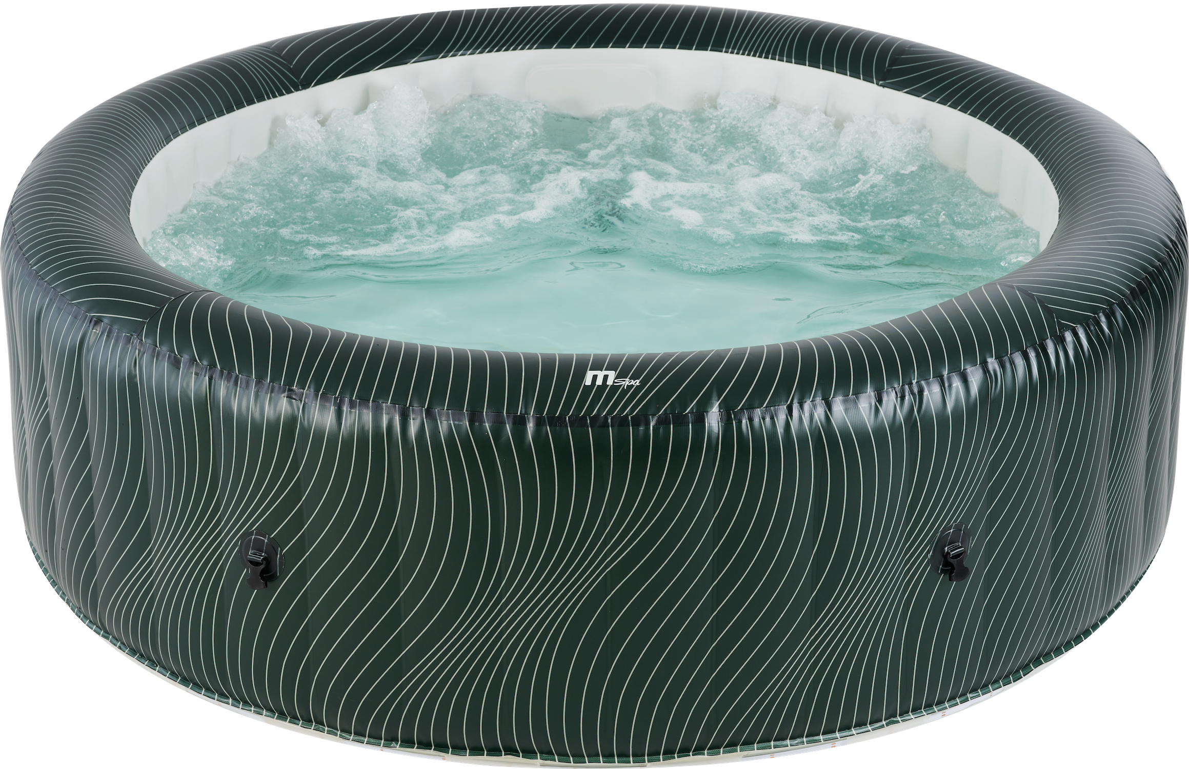 MSPA aufblasbarer Whirlpool METEOR neustes Modell 2027 inkl. UVC / LED / 164 Luftdüsen - Outdoor Pool XXL 6 Personen