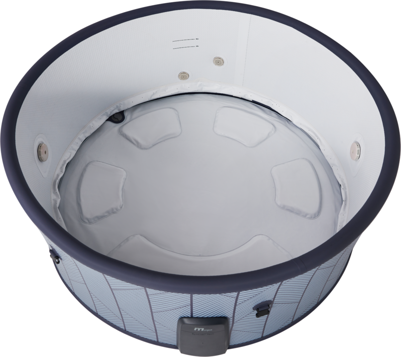 MSpa Whirlpool TIDAL ECO 2026 inkl. App + Hydromassagedüsen & 138 Luftdüsen - 173 cm