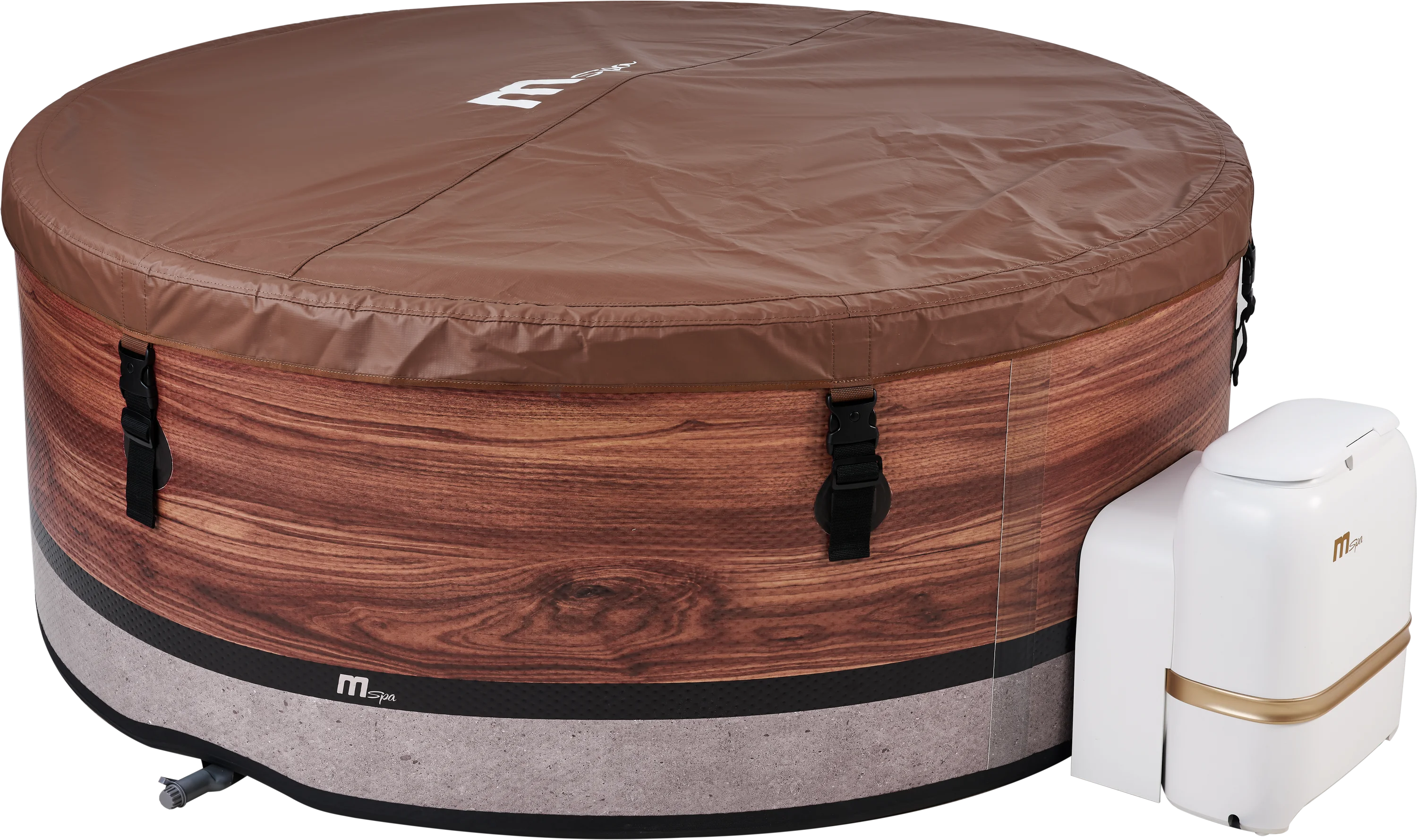 MSpa Whirlpool DUET Eco 2026 - 6 Pers. - Wifi, UVC+, 138 Luftdüsen - XXL - Ø173cm