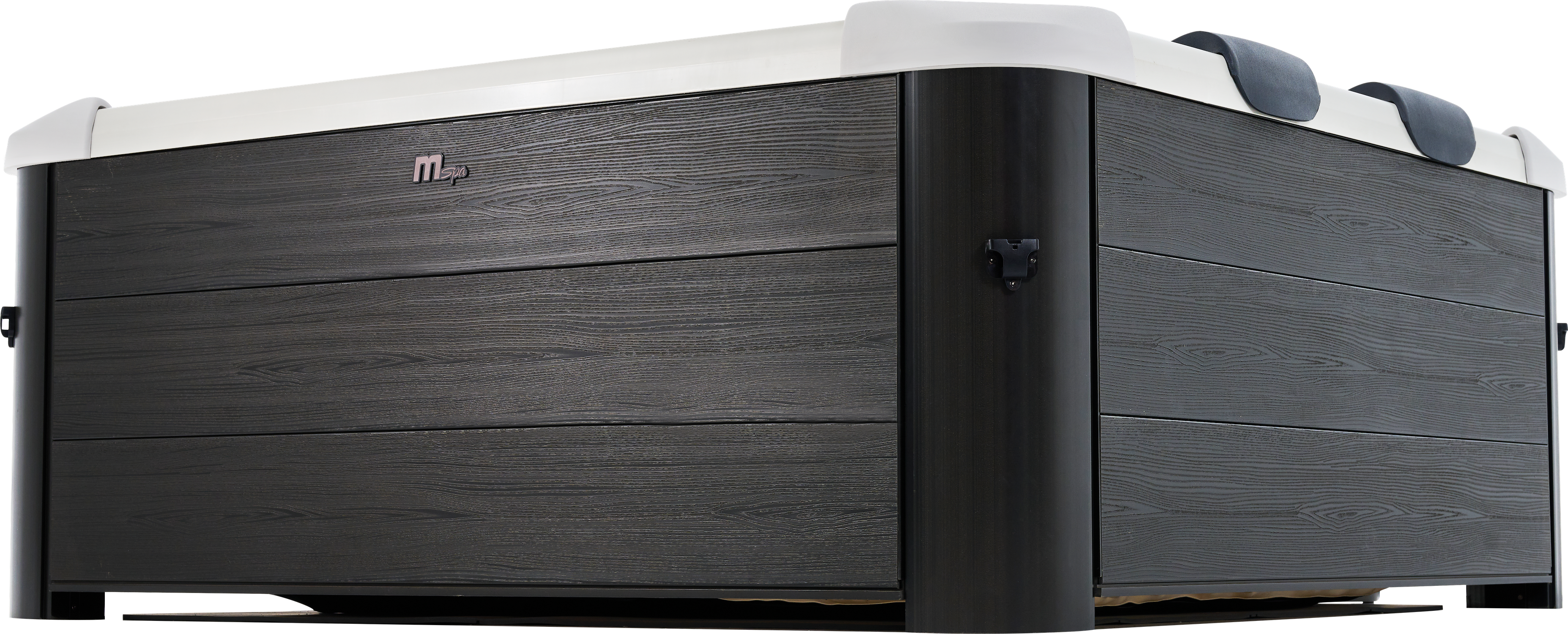 MSpa Whirlpool OSLO PLUS XXL 180 x 180 cm - NEUSTES Modell 2025 - inkl. WiFi, LED, UVC