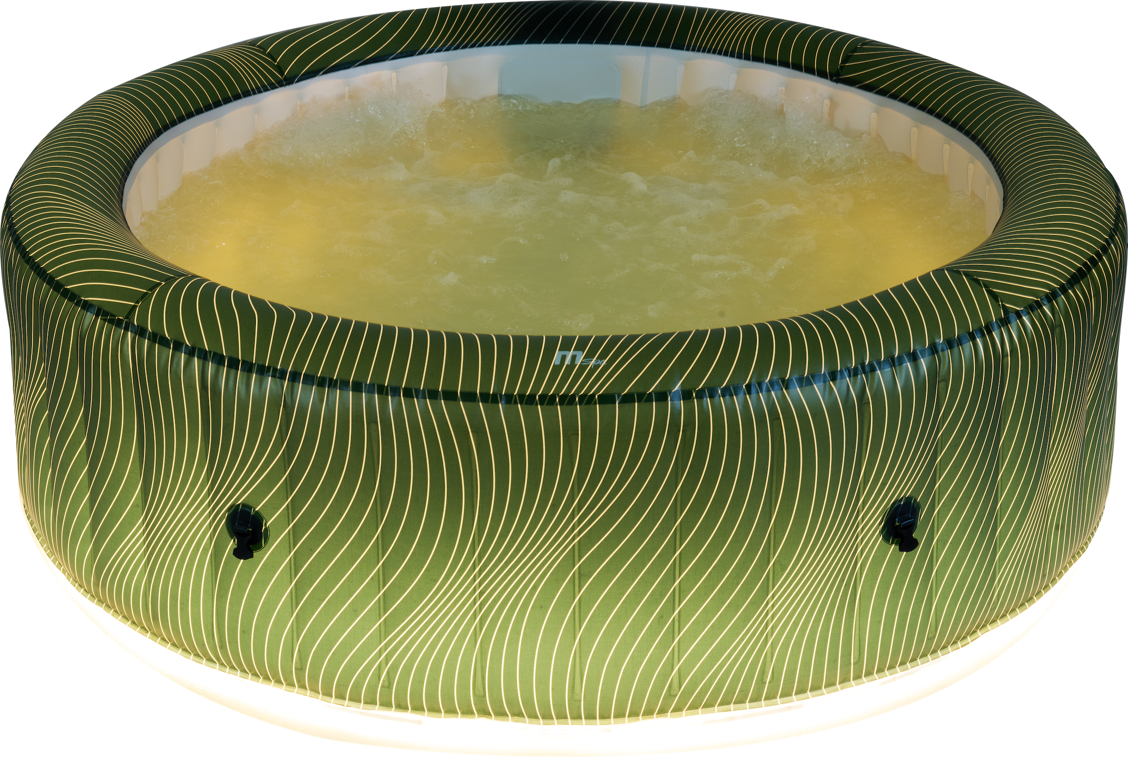 MSPA aufblasbarer Whirlpool METEOR neustes Modell 2027 inkl. UVC / LED / 164 Luftdüsen - Outdoor Pool XXL 6 Personen