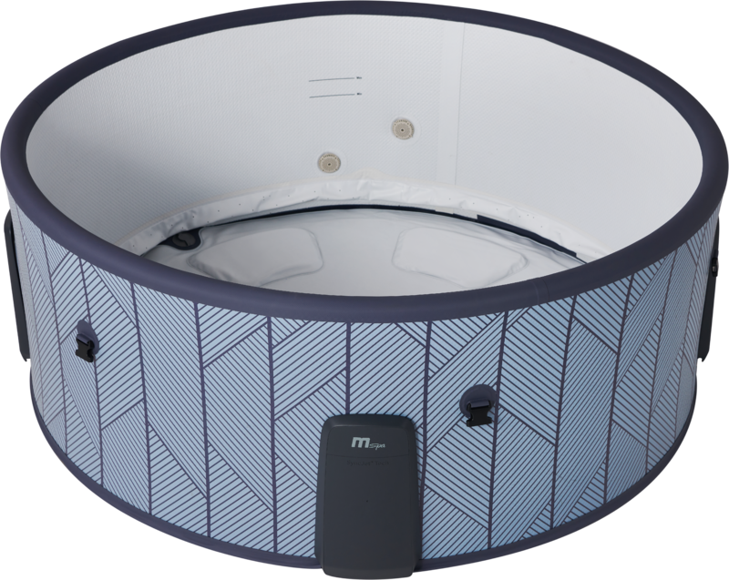 MSpa Whirlpool TIDAL ECO 2026 inkl. App + Hydromassagedüsen & 138 Luftdüsen - 173 cm