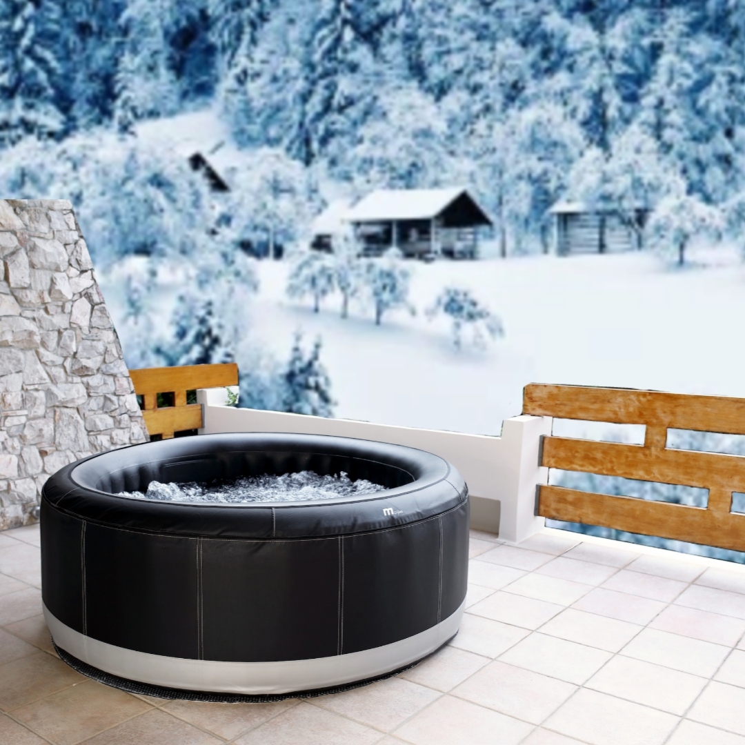 MSpa Whirlpool Premium CAMARO P-CA063 neustes Modell Outdoor Pool XXL 6 Personen inkl. Ozon / 138 Luftdüsen / winterfest