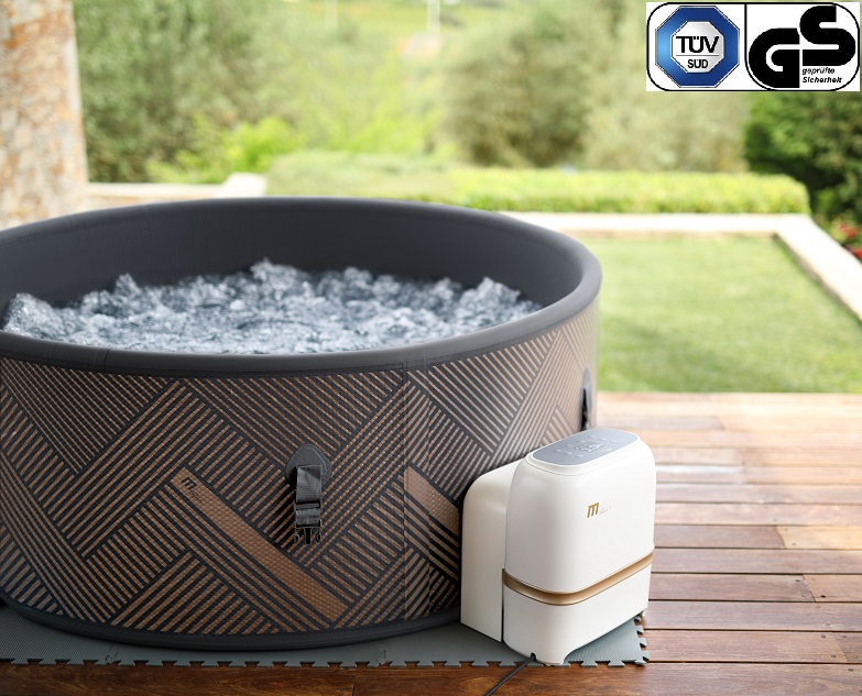 MSpa Whirlpool MONO 2024 für 6 Personen XXL Outdoor Pool aufblasbar DWF F-MO062W