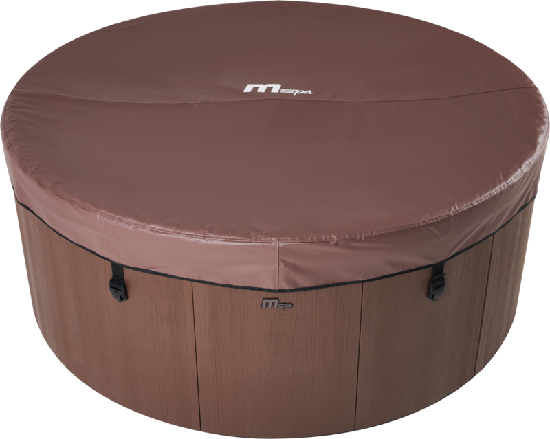 MSpa Whirlpool NEU ROVA 2026 inkl. App, LED, 8 Hydromassagedüsen, 130 Luftdüsen