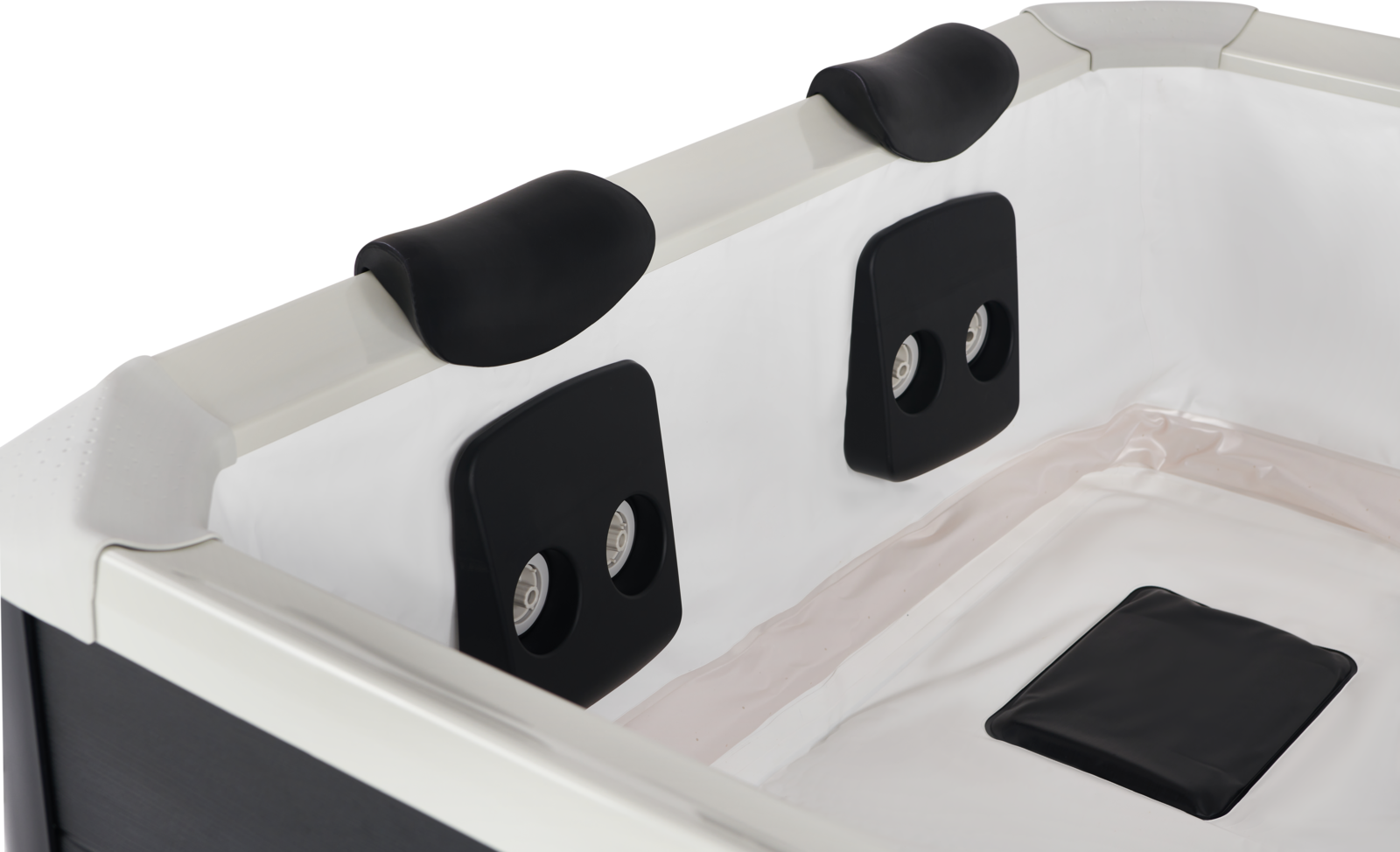 MSpa Whirlpool OSLO AERO PLUS 2026 XXL 180cm inkl. App, LED, 8 Hydromassagedüsen, 140 Luftdüsen