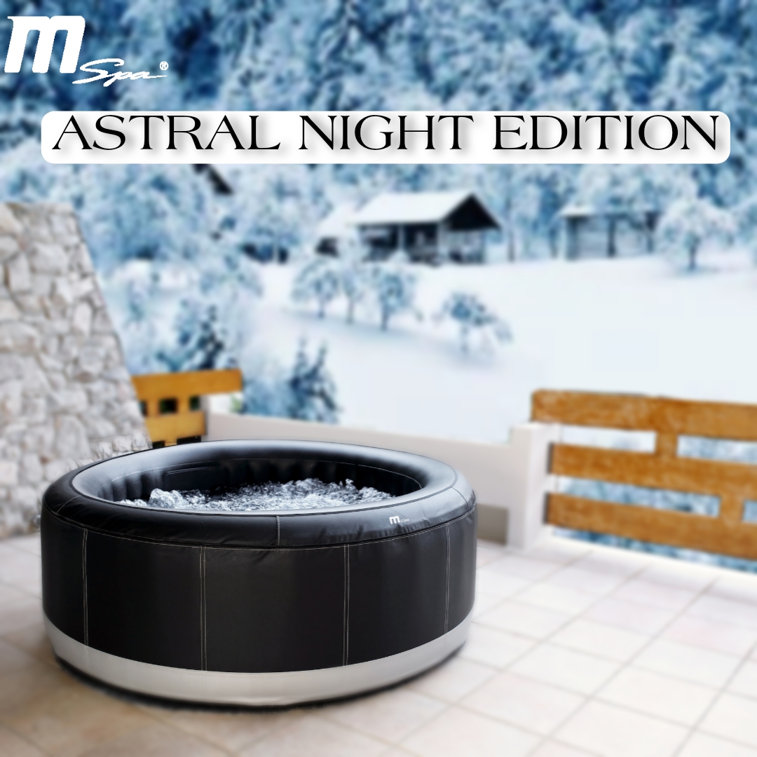 Neu MSpa Premium aufblasbarer Whirlpool winterfest - Astral Night Edition XXL - 2022 - für 6 Personen